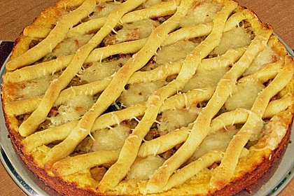Kartoffelkuchen mit Lauchfüllung 4