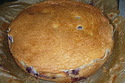 Heidelbeertarte mit Cr&egrave;me fraiche - Guss 1