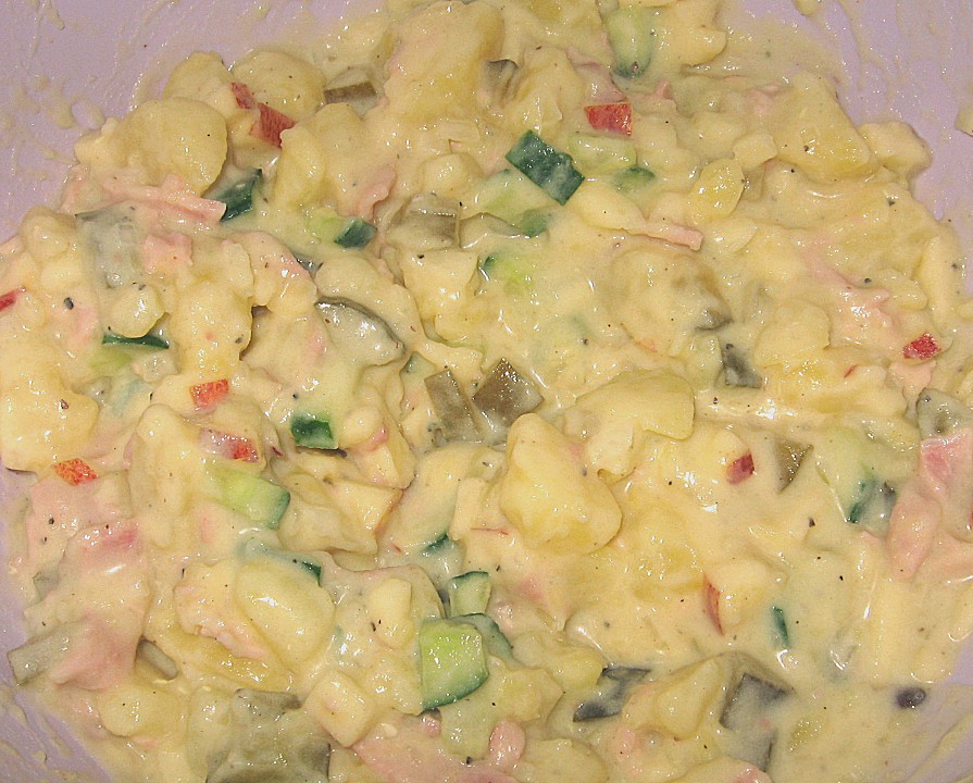 Illes leichte Salatsoße für Kartoffelsalat oder auch Eiersalat (Rezept ...