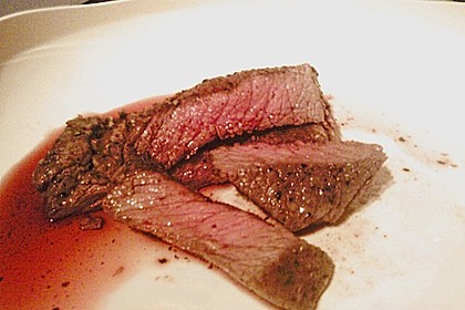Rinderfilet in Rotwein pochiert 1