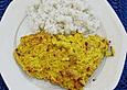 &Uuml;berkrusteter Curryfisch