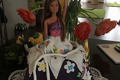 Barbie-Torte 254