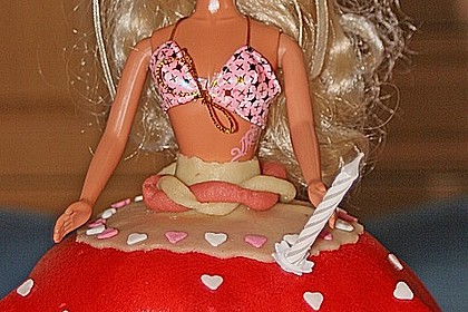 Barbie-Torte 214