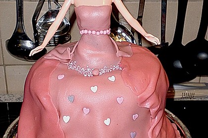 Barbie-Torte 123