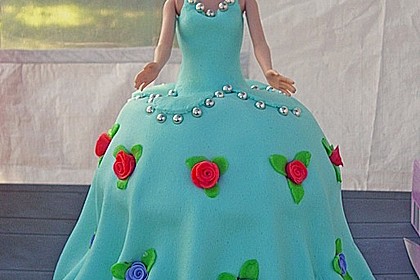 Barbie-Torte 29