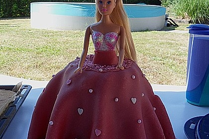 Barbie-Torte 37