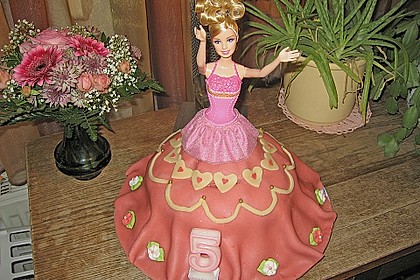 Barbie-Torte 66