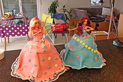 Barbie-Torte 35