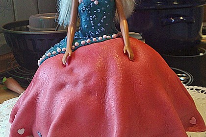 Barbie-Torte 158