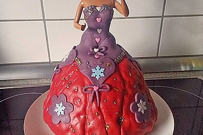 Barbie-Torte 89