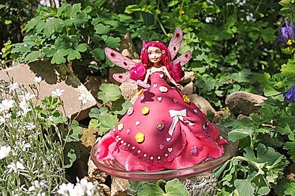 Barbie-Torte 4
