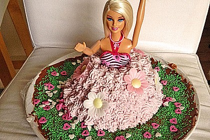 Barbie-Torte 345