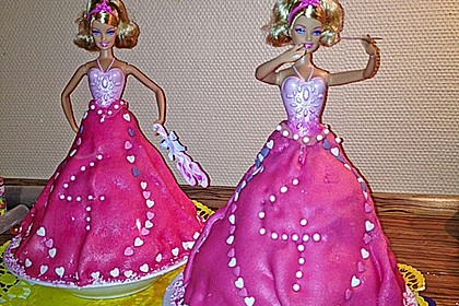 Barbie-Torte 34