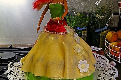 Barbie-Torte 105