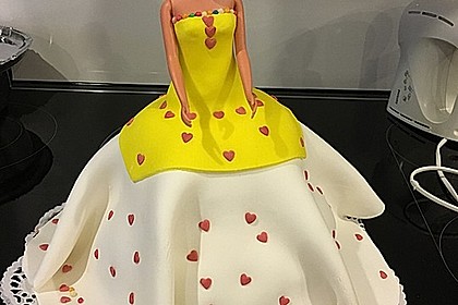 Barbie-Torte 10