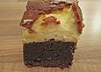 K&auml;sekuchen - Brownie