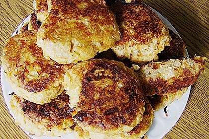 Kartoffel - M&ouml;hren Bratlinge