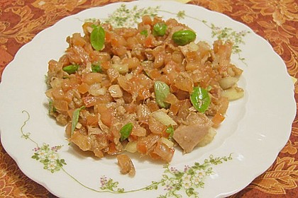 Tomatensalat mit Thunfisch 1