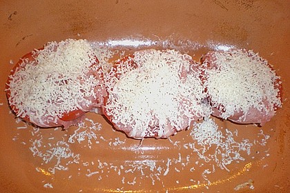 K&auml;setomaten aus dem Tontopf