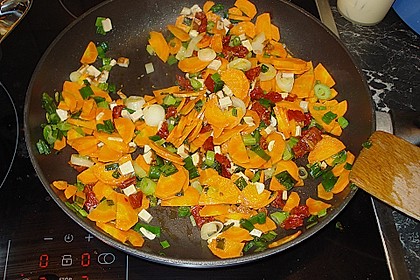 Vegetarische Spaghetti Carbonara 2