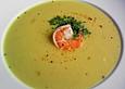 Limetten - Kokos - Suppe mit Garnelen
