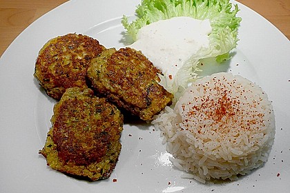 Griechische Zucchini - Küchlein 2