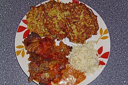 Griechische Zucchini - Küchlein 3