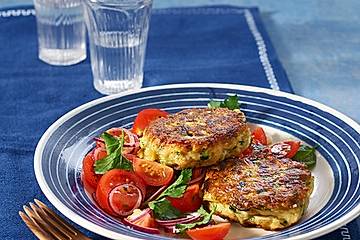 Griechische Zucchini - Küchlein