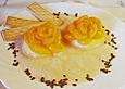 Mandarinen - Apfel - Dessert