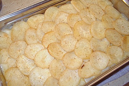 Wirsing - Gratin mit Kartoffelkruste