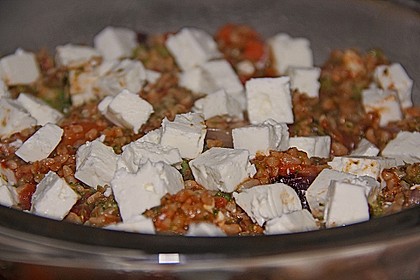 Gem&uuml;se - Bulgur - Auflauf