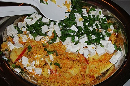 Gem&uuml;se - Bulgur - Auflauf 2