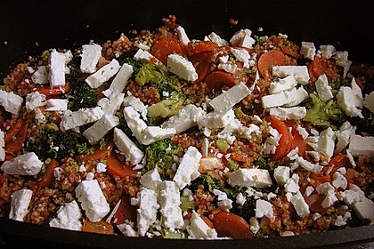 Gem&uuml;se - Bulgur - Auflauf 3