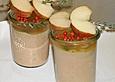 Putenleber - Parfait mit Apfel - Thymian - Gelee