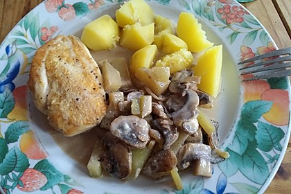 Chrissis Kohlrabi - Champignon - Pfanne 4