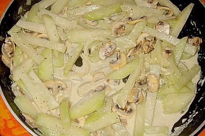 Chrissis Kohlrabi - Champignon - Pfanne 5