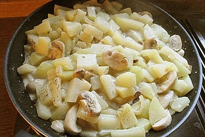 Chrissis Kohlrabi - Champignon - Pfanne 16