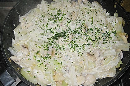 Chrissis Kohlrabi - Champignon - Pfanne 11