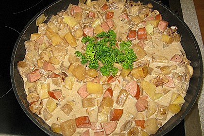 Chrissis Kohlrabi - Champignon - Pfanne 18