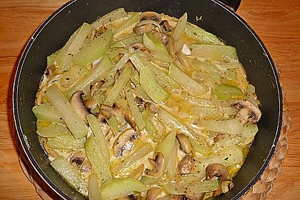 Chrissis Kohlrabi - Champignon - Pfanne 8