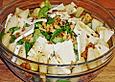 Feldsalat mit Birnen, Waln&uuml;ssen und Brie