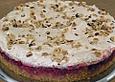 Johannisbeer -  Nuss Kuchen