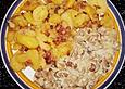 Bratkartoffeln mit Pilzragout