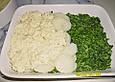 Kartoffel - Spinat - Gratin