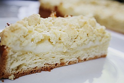 Streuselkuchen mit Pudding 2