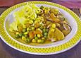 Naturschnitzel mit Steinpilzen und Tagliatelle