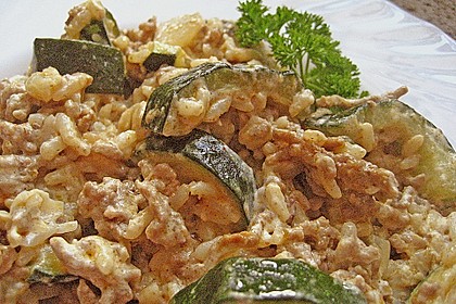 Zucchini - Reis - Pfanne 1