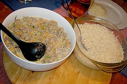 Zucchini - Reis - Pfanne 2