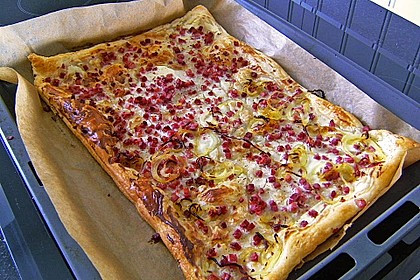 Superschneller Flammkuchen 1