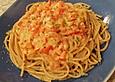 Nudeln mit Paprika - K&auml;se - Sauce